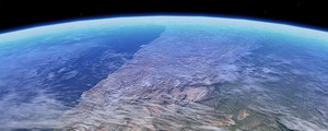衛星写真　地球